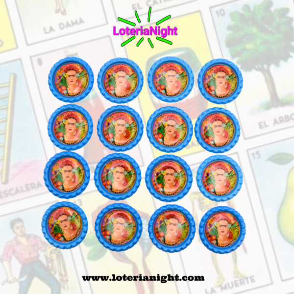 Frida Mexican Bingo Chips